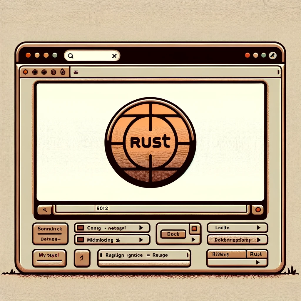 Rust web app starter