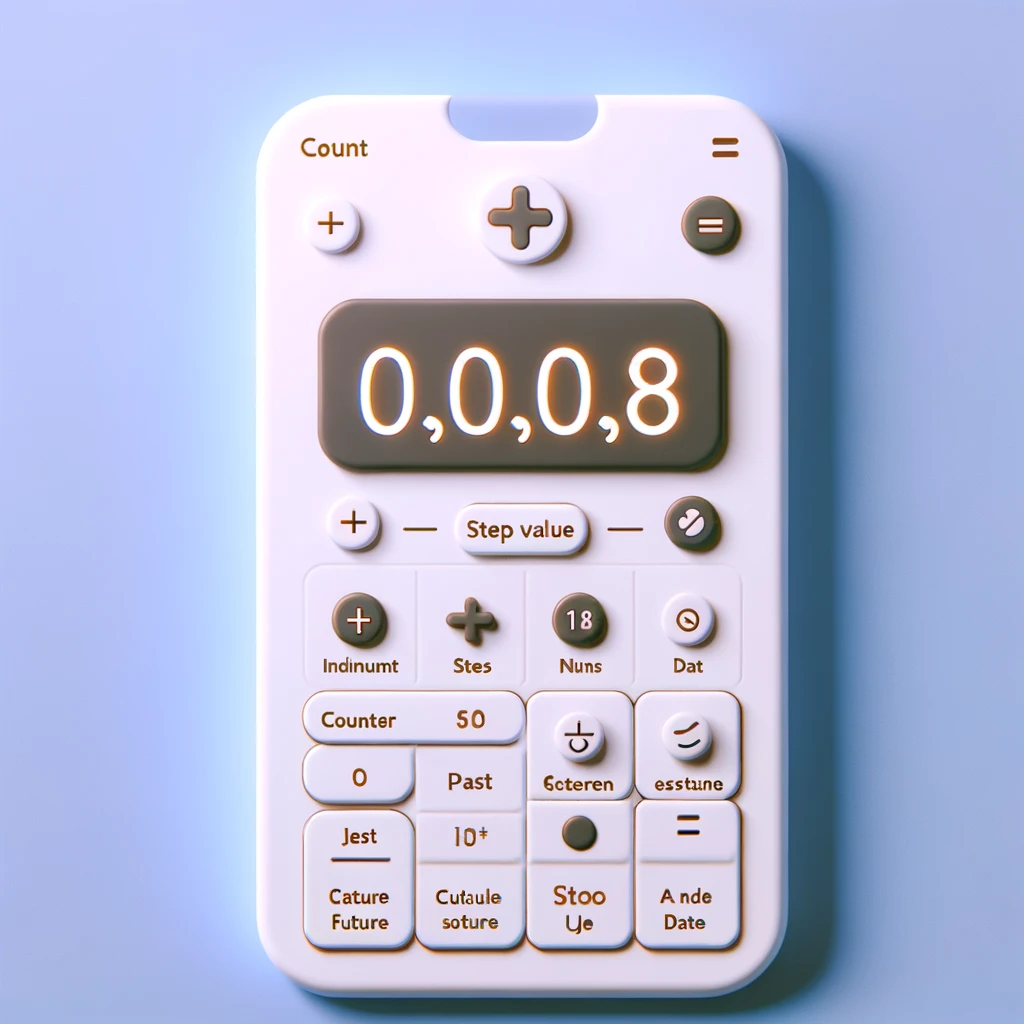 Steps tracker prototype